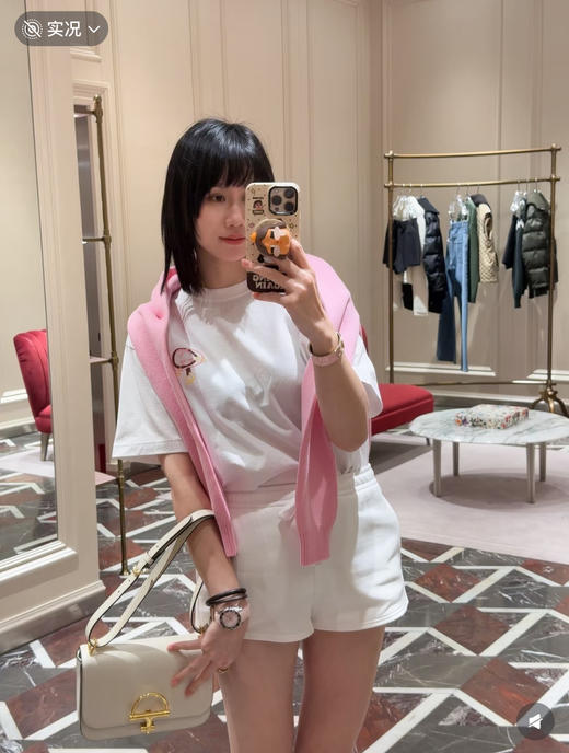 古驰 2026超限定新品 马年限定 马衔扣刺绣T恤(KX*MM) 商品图7