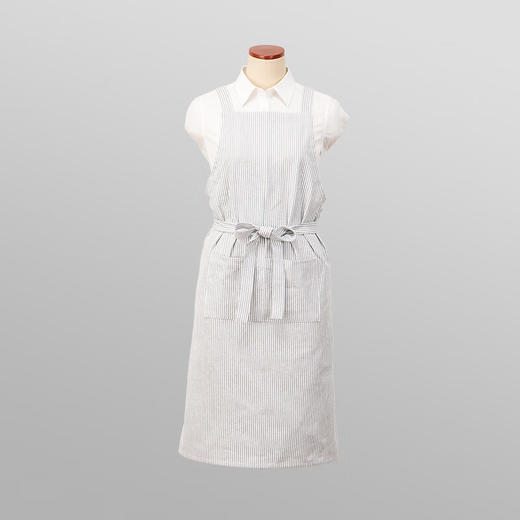 家用厨房清洁做饭套头围裙无袖罩衣围裙 商品图4