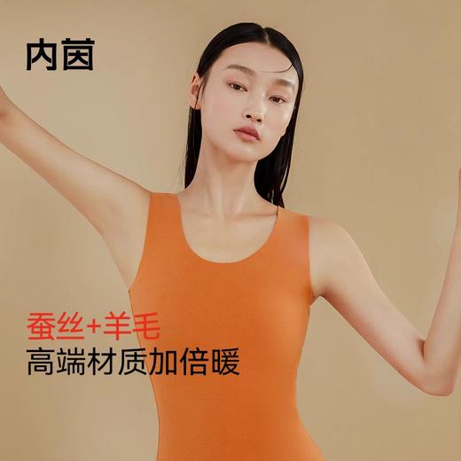 内茵情侣款德绒羊毛背心|无痕贴肤，轻盈保暖 商品图0