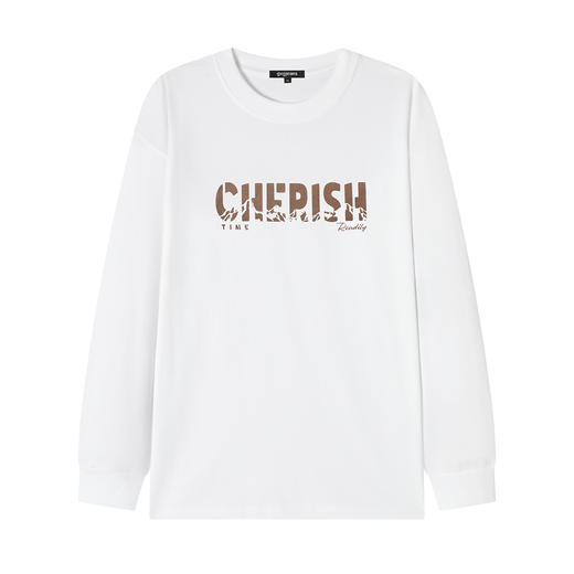 gxgjeans 男装【棉100%】男士长袖T恤25秋款基础百搭设计日常通勤打底衫K&C 商品图6