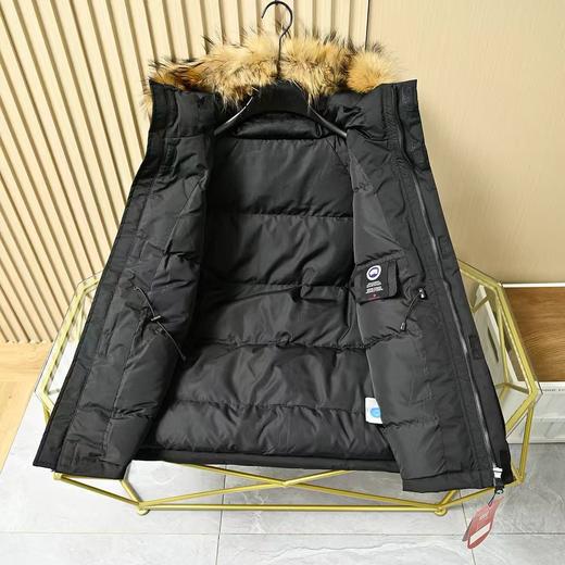 加拿大鹅冬季限定新款大毛领加厚防风工装连帽休闲羽绒服外套！ 商品图5