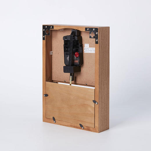 客厅桌面现代简约家用床头座钟实木摆钟 德拉姆 商品图4