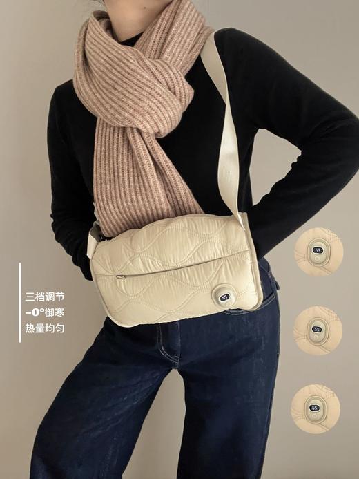 ❤️冬天天出行不想再裹成狗熊了💥【蒙达石墨烯暖手宝包包】monda 多用途可充电式暖手包包 一款能装能背的暖手包温暖，是抵御外寒的完美堡垒 商品图4