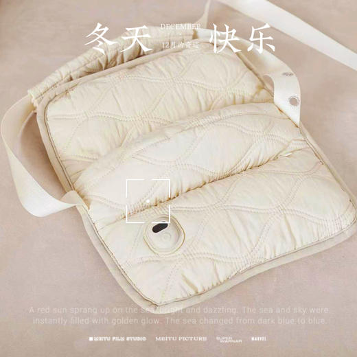 ❤️冬天天出行不想再裹成狗熊了💥【蒙达石墨烯暖手宝包包】monda 多用途可充电式暖手包包 一款能装能背的暖手包温暖，是抵御外寒的完美堡垒 商品图3