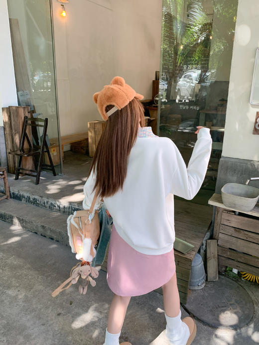 <曾小咸推荐>现货秒杀 ！微信超特价！韩系彩色翻领加绒卫衣 日常209.99 立减120 秒杀89.99！！ 商品图11