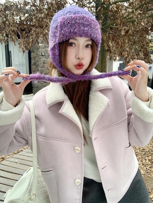 <曾小咸推荐>现货秒杀 ！微信超特价！皮毛一体羊羔毛外套 日常309.99 立减170 秒杀139.99！！ 商品图11