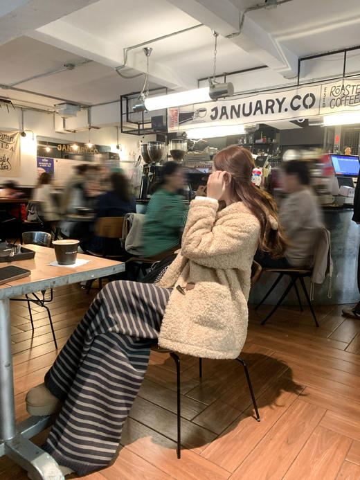 【169元任选2件】现货！韩系条纹针织直筒休闲裤 商品图10