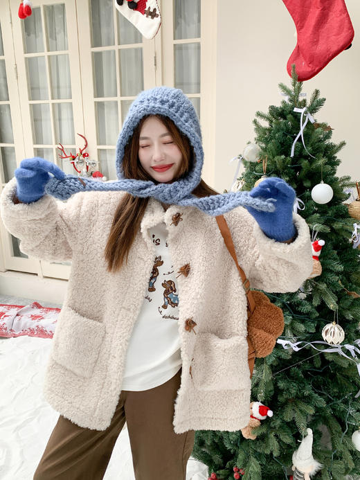 <曾小咸推荐>现货秒杀 ！微信超特价！小狗印花加绒长袖t恤 日常139.99 立减70 秒杀69.99！！ 商品图8