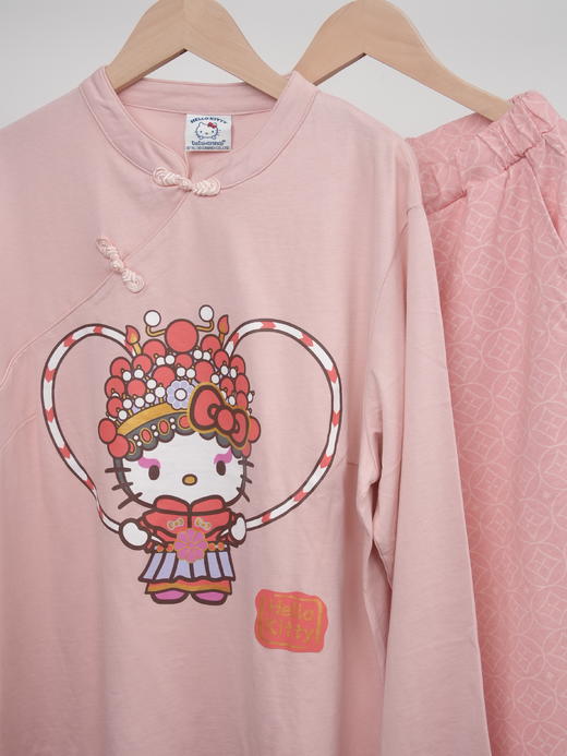 TUTUANNA 春秋纯棉中国风家居服套装 商品图5