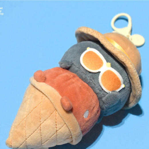 叠叠蟹毛绒钥匙扣 商品图5