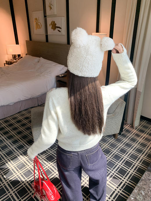 【169元任选2件】现货！韩系菱格毛衣开衫 商品图7