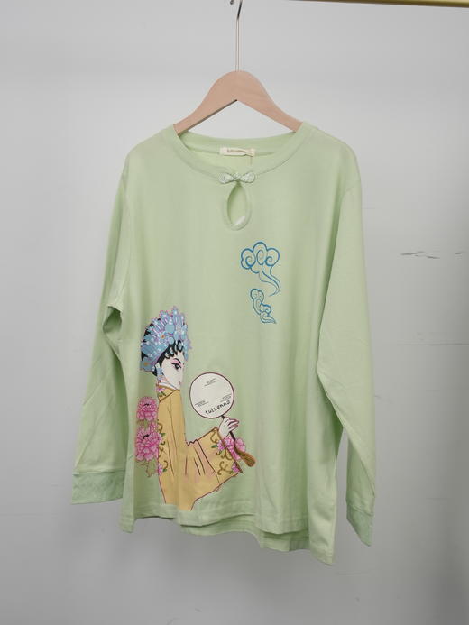 TUTUANNA 春秋纯棉中国风家居服套装 商品图2