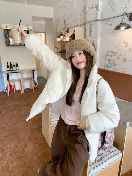 【129元任选2件】现货韩系粉色蕾丝边长袖t 商品图6