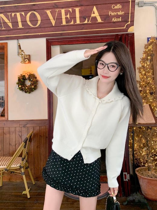 【169元任选2件】现货！韩系翻领毛衣外套 商品图11