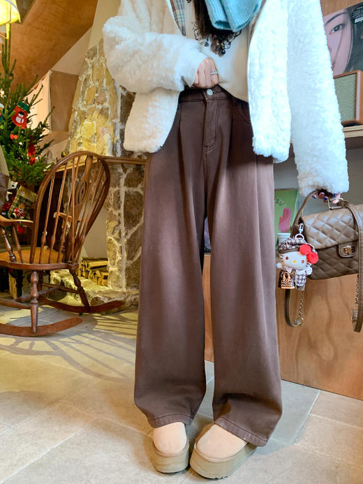 <曾小咸推荐>现货秒杀 ！微信超特价！韩系小熊耳朵羊羔绒外套 日常329.99 立减170 秒杀159.99！！ 商品图10