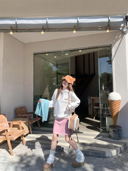 <曾小咸推荐>现货秒杀 ！微信超特价！韩系彩色翻领加绒卫衣 日常209.99 立减120 秒杀89.99！！ 商品图6