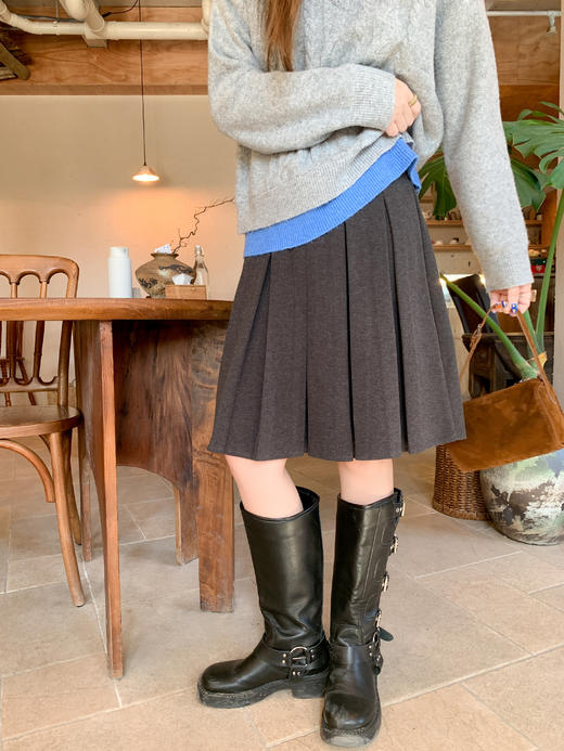 <曾小咸推荐>现货秒杀 ！微信超特价！韩系麻花假两件v领毛衣 日常199.99 立减110 秒杀89.99！！ 商品图13