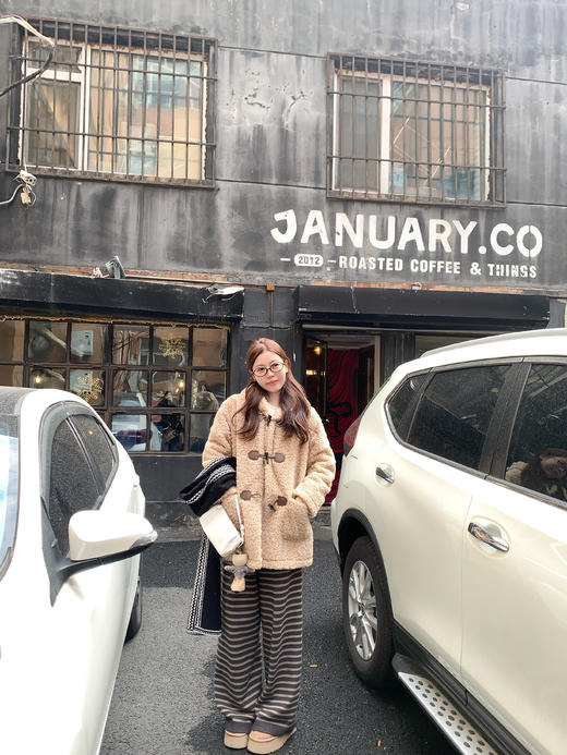 【169元任选2件】现货！韩系条纹针织直筒休闲裤 商品图9