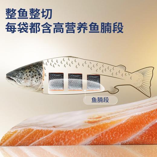 舔鲜大西洋三文鱼可做婴儿辅食无刺带皮新鲜鱼块宝宝可食用独立包装 商品图3