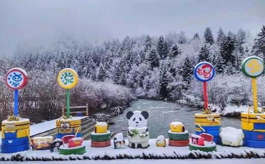 下单立减8元！即买即用，松潘奇峡沟玩雪季，全天滑雪套餐、娱雪套餐，雪地摩托，雪地坦克，越野车，冲锋舟+雪上香蕉船不限时畅玩。 商品图4