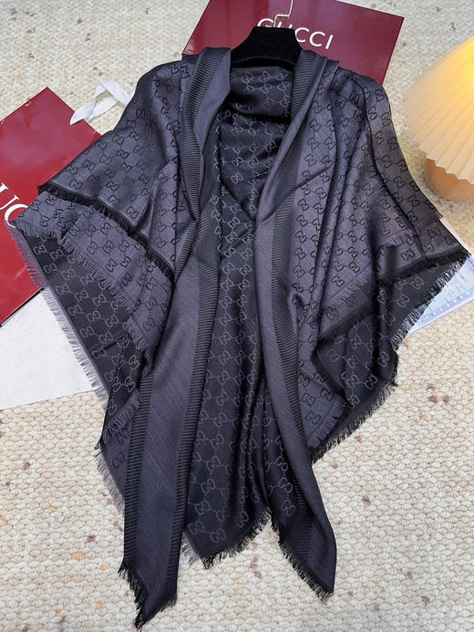 秋冬特惠💰380 古驰围巾 方巾 柔软顺滑 商品图6