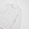 ROMI STUDIO“简约老钱”高智感麻花纹理polo领针织长袖 RWDSSU2248 商品缩略图3