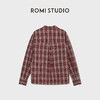 ROMI STUDIO“松弛复古”全棉水洗做旧格纹翻领工装衬衫 RWDSSU1674 商品缩略图1