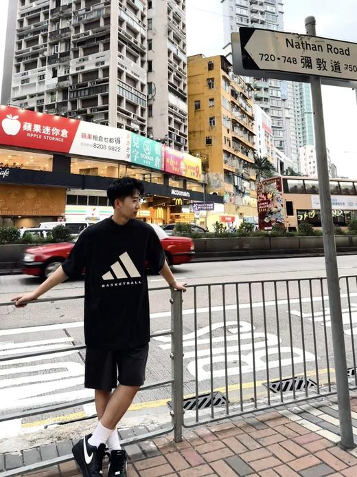 付款减库存！男女同款！三叶草Adidas Basketball系列短袖  篮球短袖 商品图3