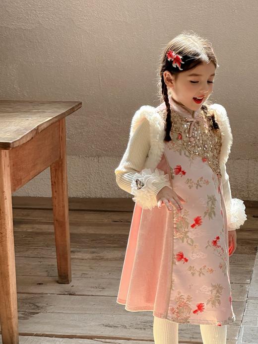 花开富贵背心裙 商品图0