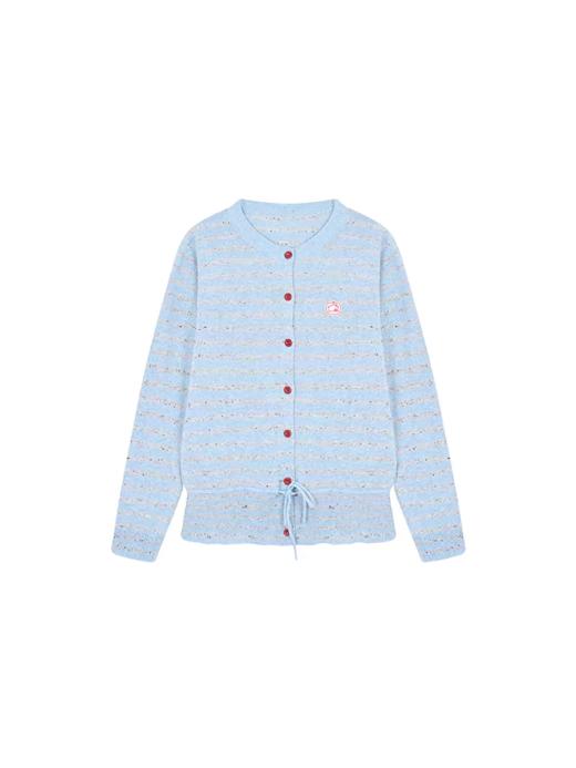 马得工地/MDGDMY211829/条纹彩点收腰毛衣 商品图2