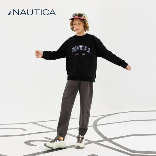 NAUTICA诺帝卡童装 针织加绒卫衣 NK241033 商品图7