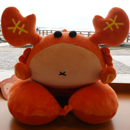 【混知推荐】青岛有钳蟹变形颈枕 商品图3