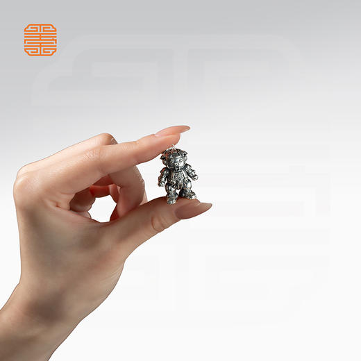 玺匠金铺《足银生肖机甲》足银999 十二生肖吊坠项链生日礼物 商品图13