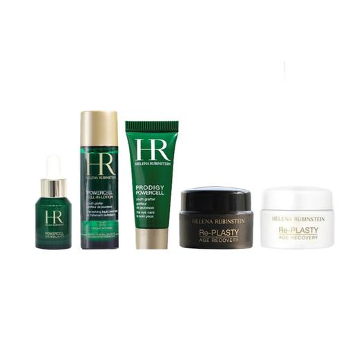 【香港直邮】HR 赫莲娜小样5件套 新肌水30ml+精华10ml+晚霜5ml+眼霜3ml+日霜5ml 商品图0