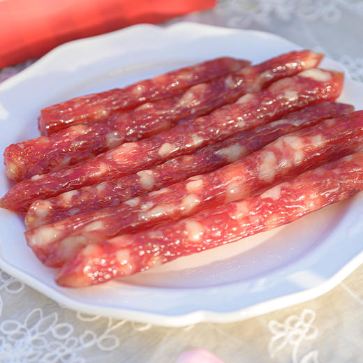 【广府风味】广东腊肠 广式腊肠 250g/盒 家庭/礼盒装 商品图1