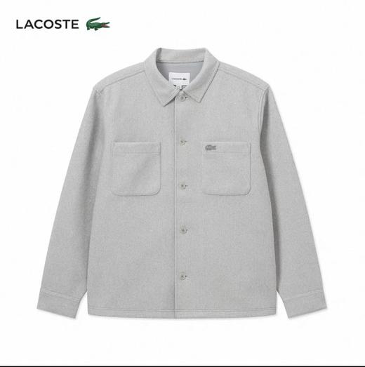 【6折】5楼LACOSTE法国鳄鱼男装秋季纯色翻领衬衫外套|CH7210-98-CCA吊牌价1990惊爆价1194 商品图2