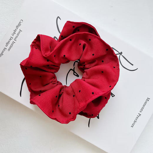 XXHY红色黑波点小蛮腰发圈-纪念日百货门店同款169448572 商品图1