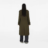 BURBERRY 巴宝莉 女士棉质 Castleford 长款束腰风衣 绿色 8104555 C1764 商品缩略图4