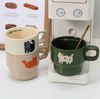 腊肠高颜值叠叠杯   小狗可爱陶瓷ins风杯子卡通咖啡杯3.262 商品缩略图2