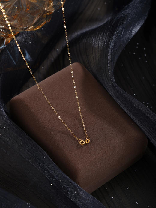 子佩集【云笺诗行】G18K珍珠惜王妃项链【MLKJXL002】5mm珠镀金多珠一字2601 商品图4