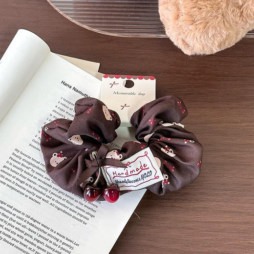 FGKH复古樱桃吊坠发圈皮筋-纪念日百货门店同款167993649 商品图3