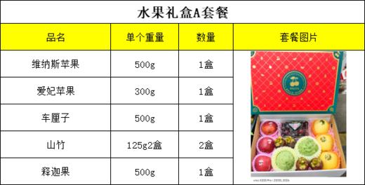 水果礼盒A套餐 商品图1