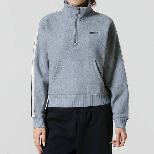 【S/M/L码，如无货将做退款】
安德玛/UA女装卫衣秋季新款运动服休闲跑步立领套头衫6004850-011 商品图0