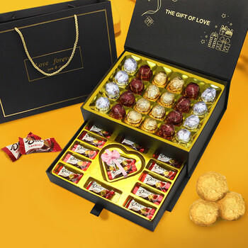 德芙典趣 巧克力礼盒 319g 休闲零食 生日礼物送女友老婆闺蜜 伴手礼 /休闲食品 /巧克力 /混合巧克力 商品图3