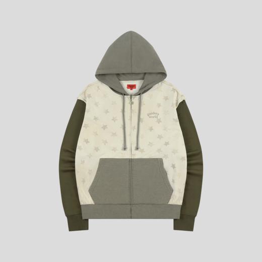 GOODBAI GOODEES 新款个性撞色草莓拼接连帽卫衣夹克外套 商品图2