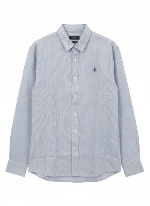 佐丹奴BM男装25年新款棉麻长袖衬衫13045462 商品图3