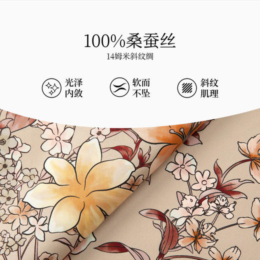 万事利双面印花中方巾-春至 商品图3