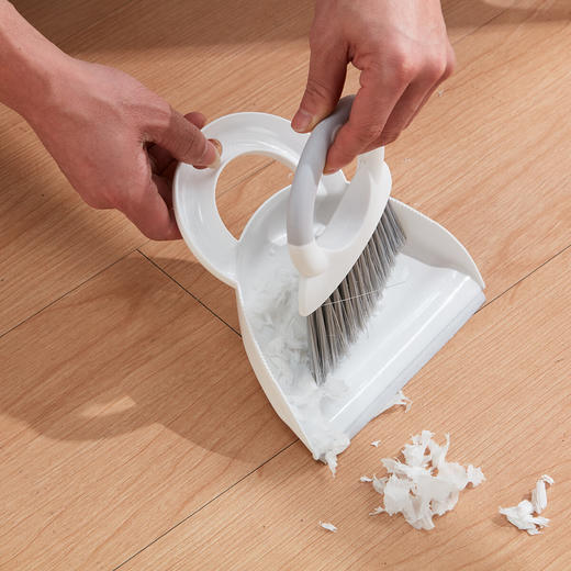 清洁扫地神奇长柄小型缝隙刷不占地窄型扫帚簸箕套装 商品图7