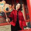 西子/双吉临门醋酸提花双面穿夹棉新中式外套/WTTJ0887 商品缩略图0