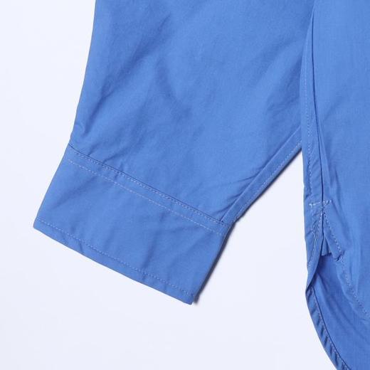 SDSA男士秋冬新款痞帅男装韩版纯色宽松长袖衬衫外套百搭翻领衬衣 商品图3